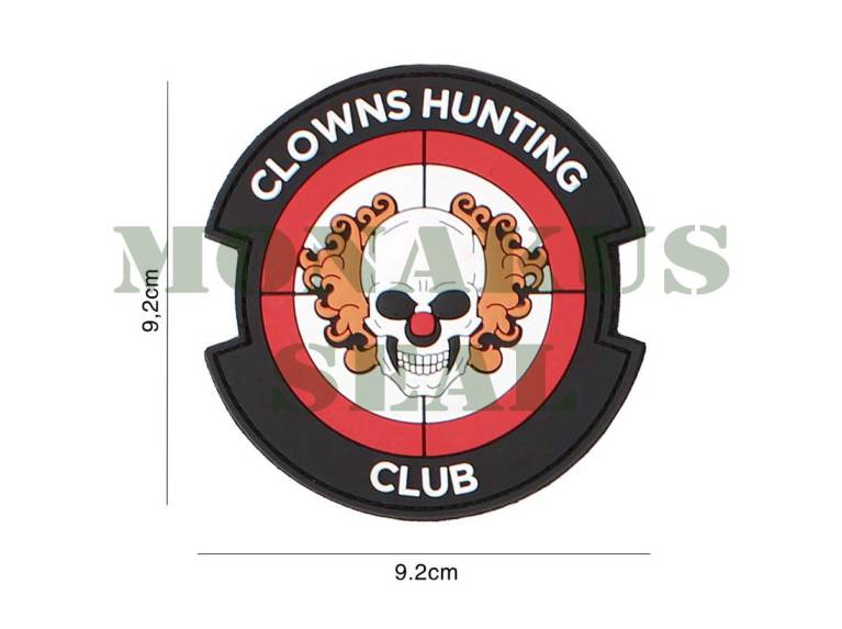 Parche de PVC Clowns Hunting Club