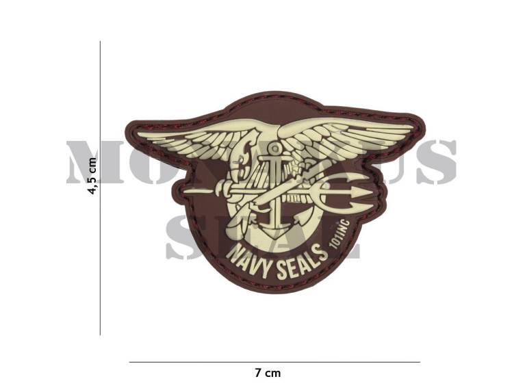 Parche  PVC 3D Navy Seals