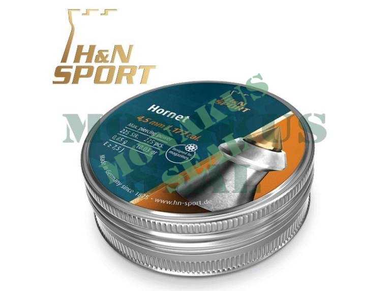 Balines H & N Hornet 0.68g tin 225 pcs. 4.5mm
