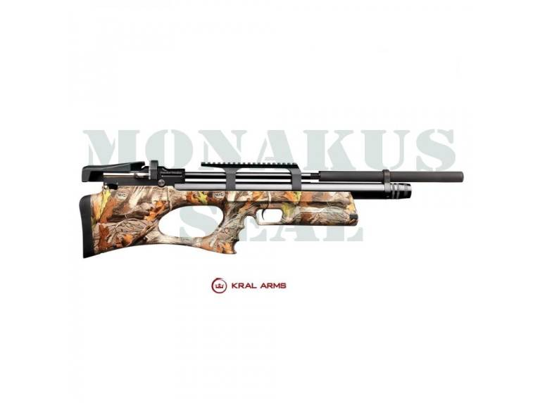 Carbine PCP KRAL Puncher Breaker Silent Camo-Synthetic 4.5 mm