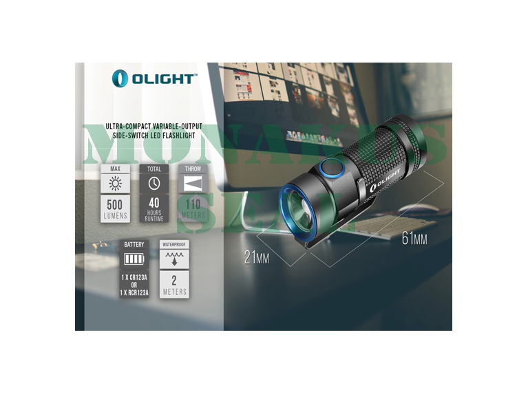 Olight S1 Baton XM-L2 500 lumens flashlight