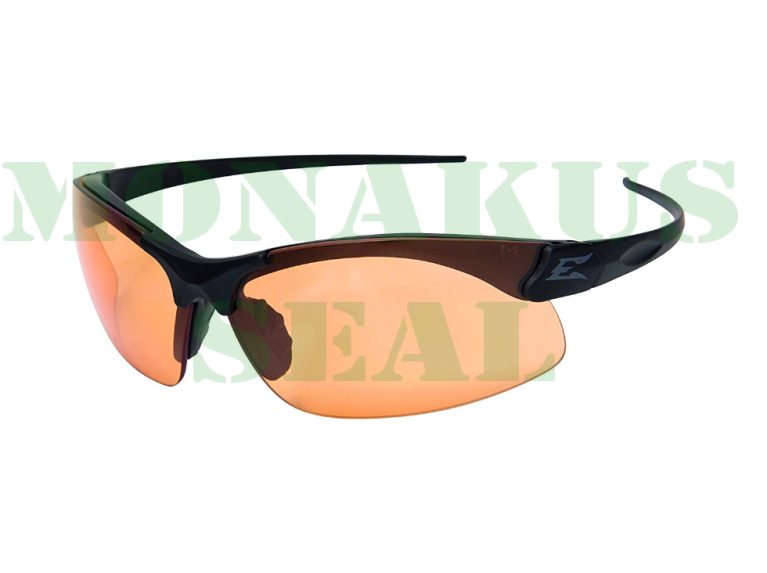 Glasses EDGE Tactical Sharp Edge Black Lens Oranges SSE610-TT