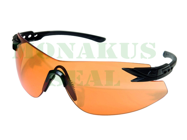 Gafas EDGE Tactical Notch Negro Lente Naranjas XN610