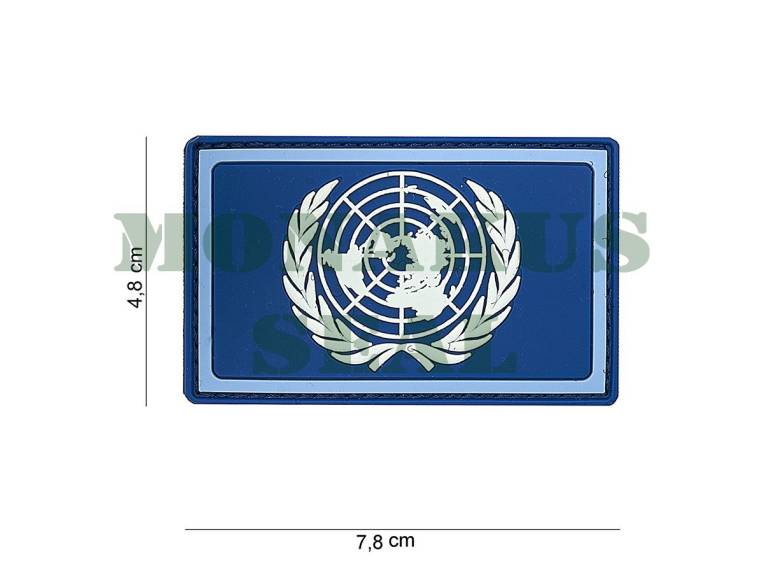 Parche de PVC Naciones Unidas