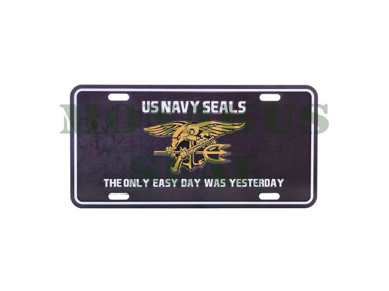 US Navy Seals License Plate
