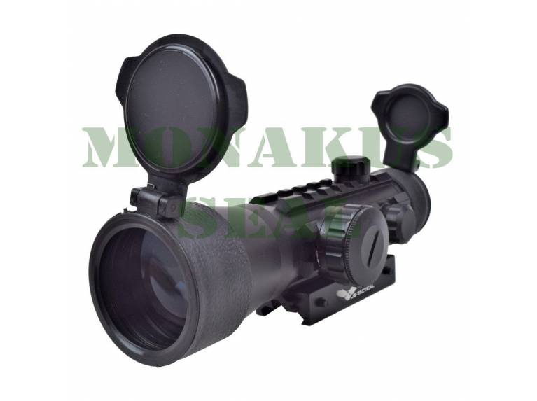 JS-TACTICAL RED DOT ZOOM 2X 42MM LENS