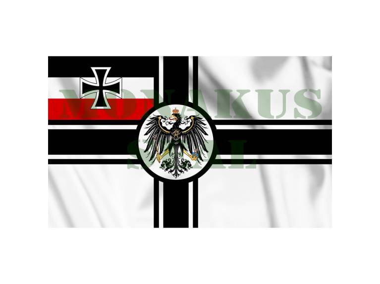 Bandera Alemania Viejo Imperio