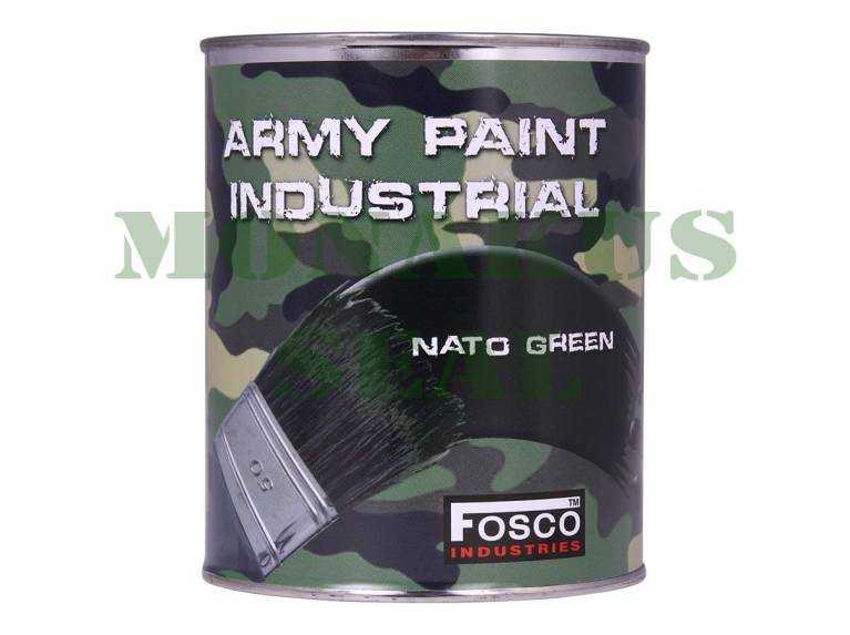 Nato Green Military Paint 1 Liter Fosco