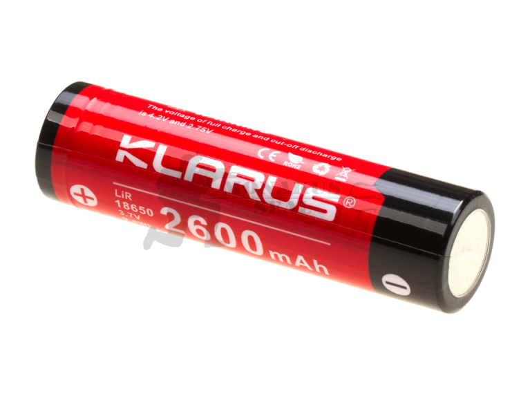 18650 Battery 3.7V 2600mAh Klarus
