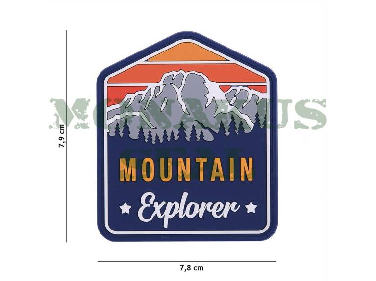 Parche 3D PVC Mountain Explorer