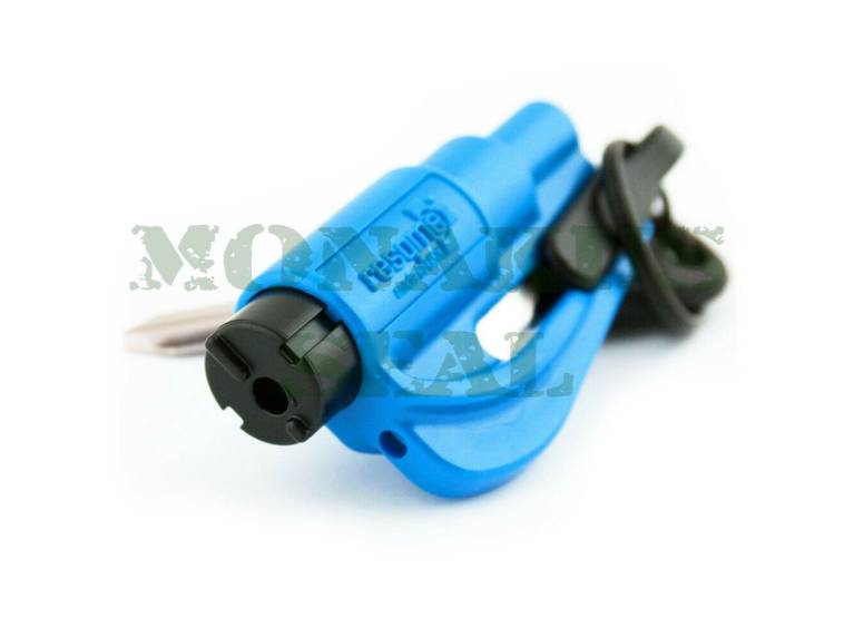 RESQME 2 in 1 Keychain Rescue Tool Blue Retail